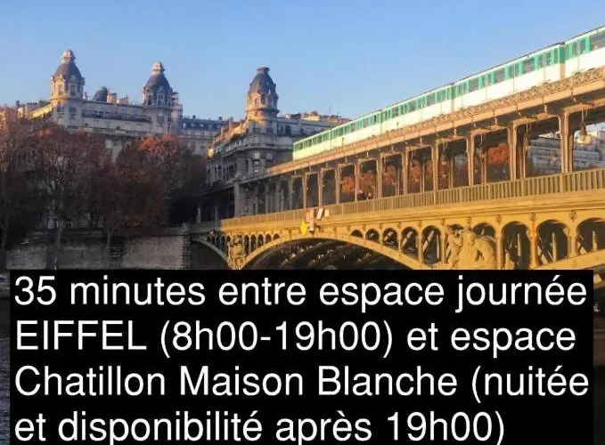 Eiffel Citea Dayroom Espace Sans Nuitee Et Partagee Chatillon Nuitee -- Repos Journee Ou Espace Travail 8-19h Proche Tour Eiffel Ou Usage Bureau A L'heure En Journee -- Nuitee Chatillon Avenue Paris
