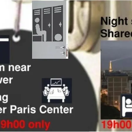 منزل للإقامة Eiffel Citea Dayroom Espace Sans Nuitee Et Partagee Chatillon Nuitee -- Repos Journee Ou Espace Travail 8-19h Proche Tour Eiffel Ou Usage Bureau A L'heure En Journee -- Nuitee Chatillon Avenue *